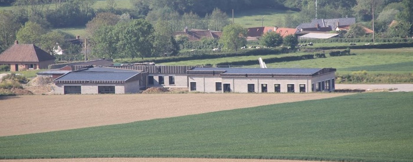 vue sur le complexe scolaire en construction