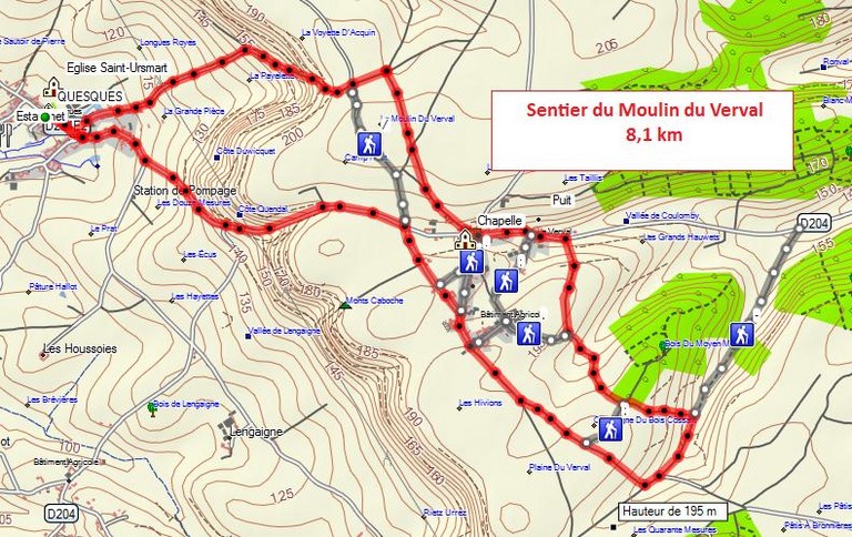 Sentier du Moulin du Verval